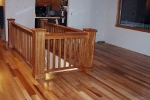 Railing and Wood Flooring